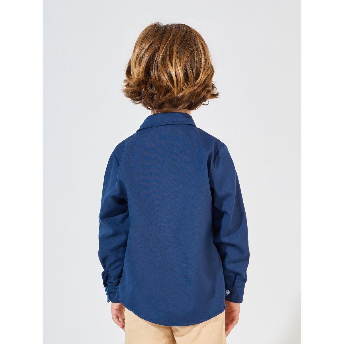 قميص بتفاصيل مُطرّزة مع أكمام طويلة-boys-clothing-shirts-image-4