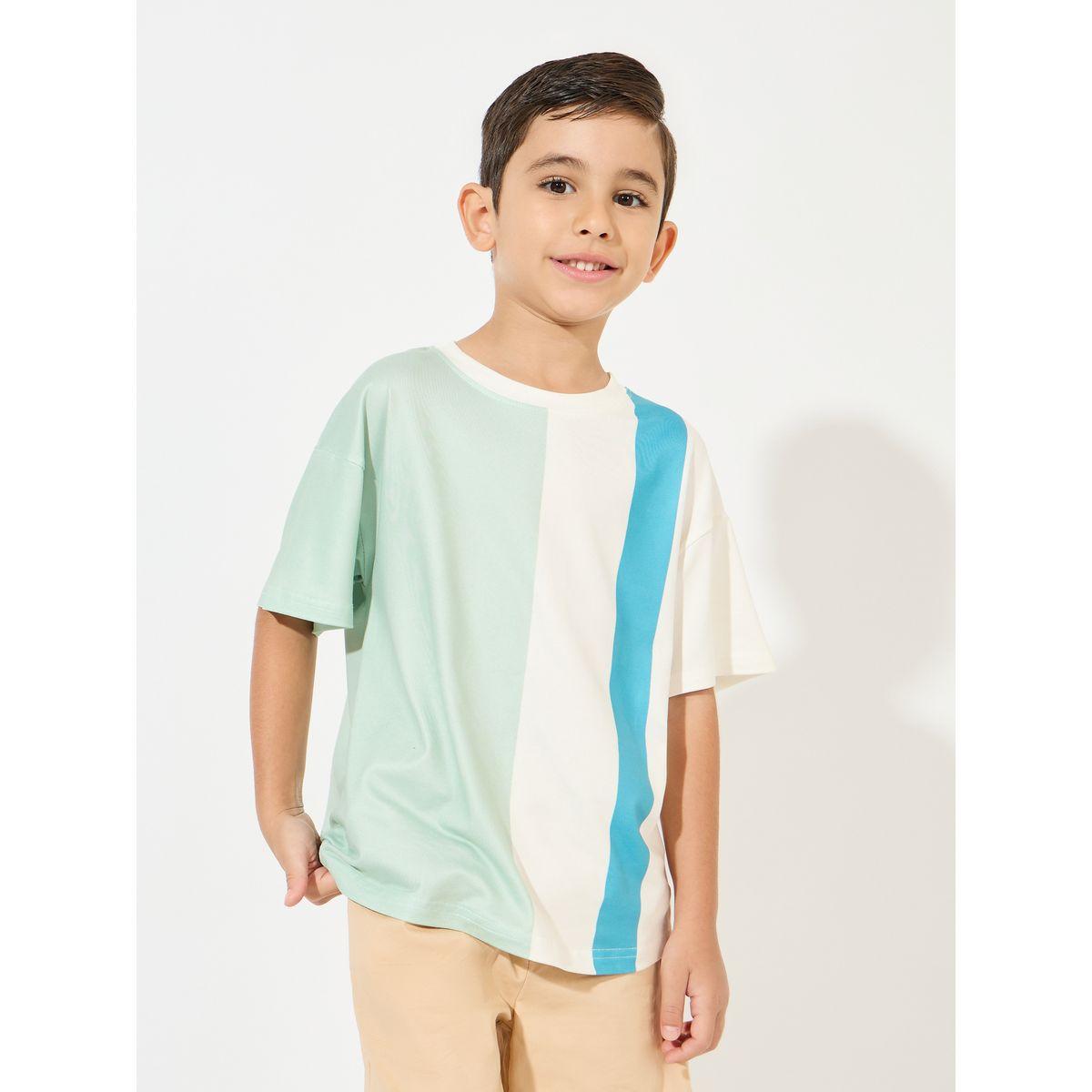 Styli Oversized Color Block T-Shirt-boys-clothing-tshirtsandpolos-image-1