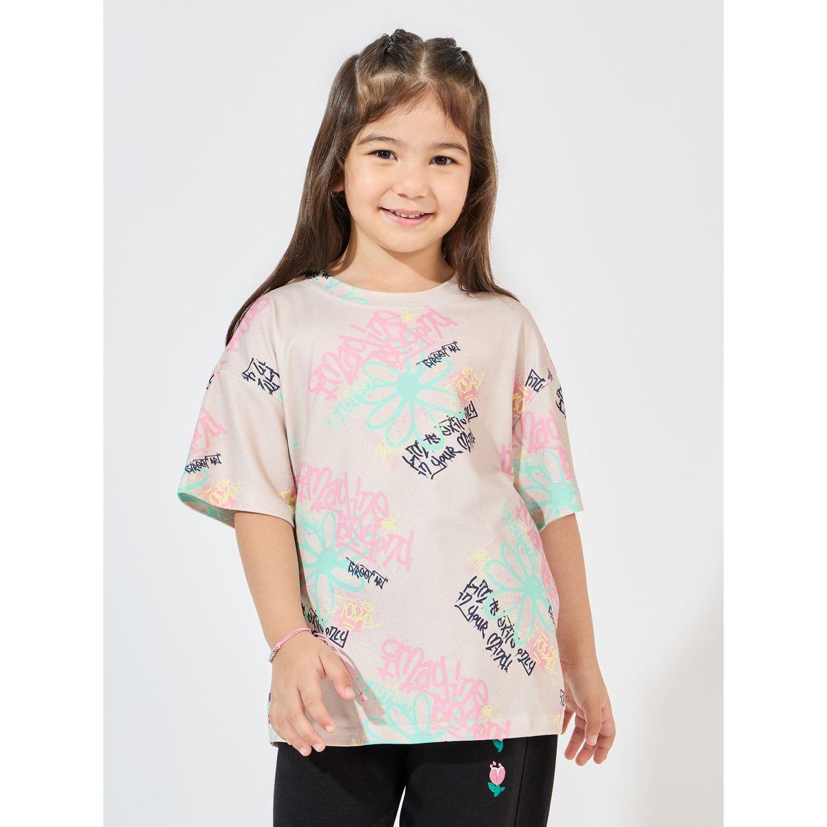 تيشيرت فضفاض بأكتاف منخفضة-girls-clothing-tshirts-image-1