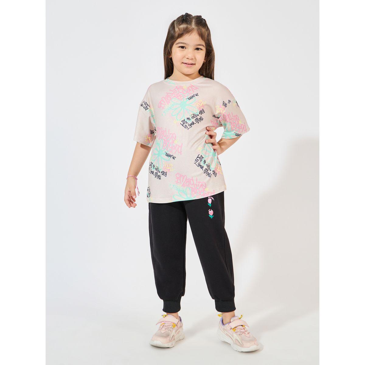 Styli Oversized AOP T-Shirt with Dropped Shoulder-girls-clothing-tshirts-image-2