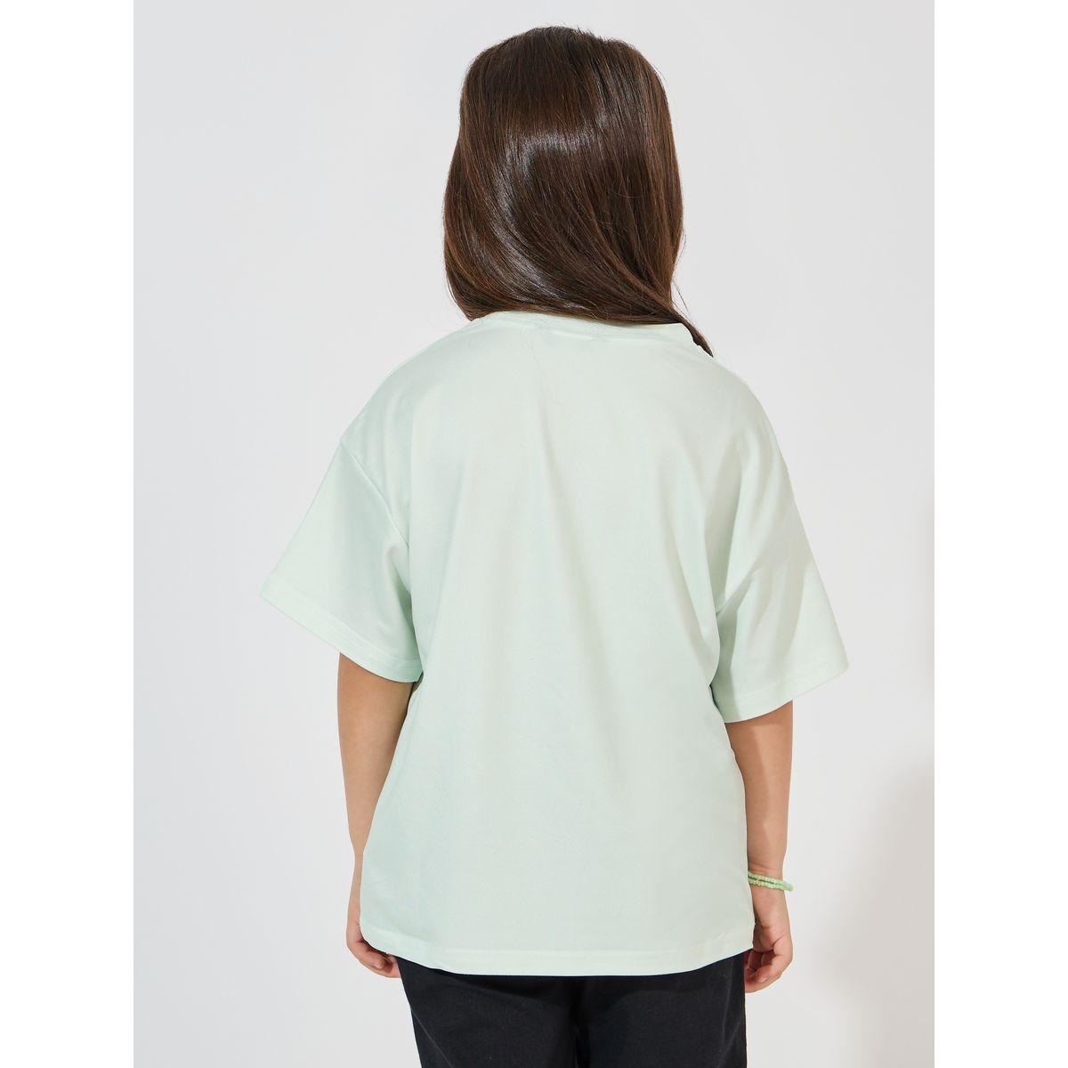 Styli Slogan Printed Oversized T-Shirt-girls-clothing-tshirts-image-4