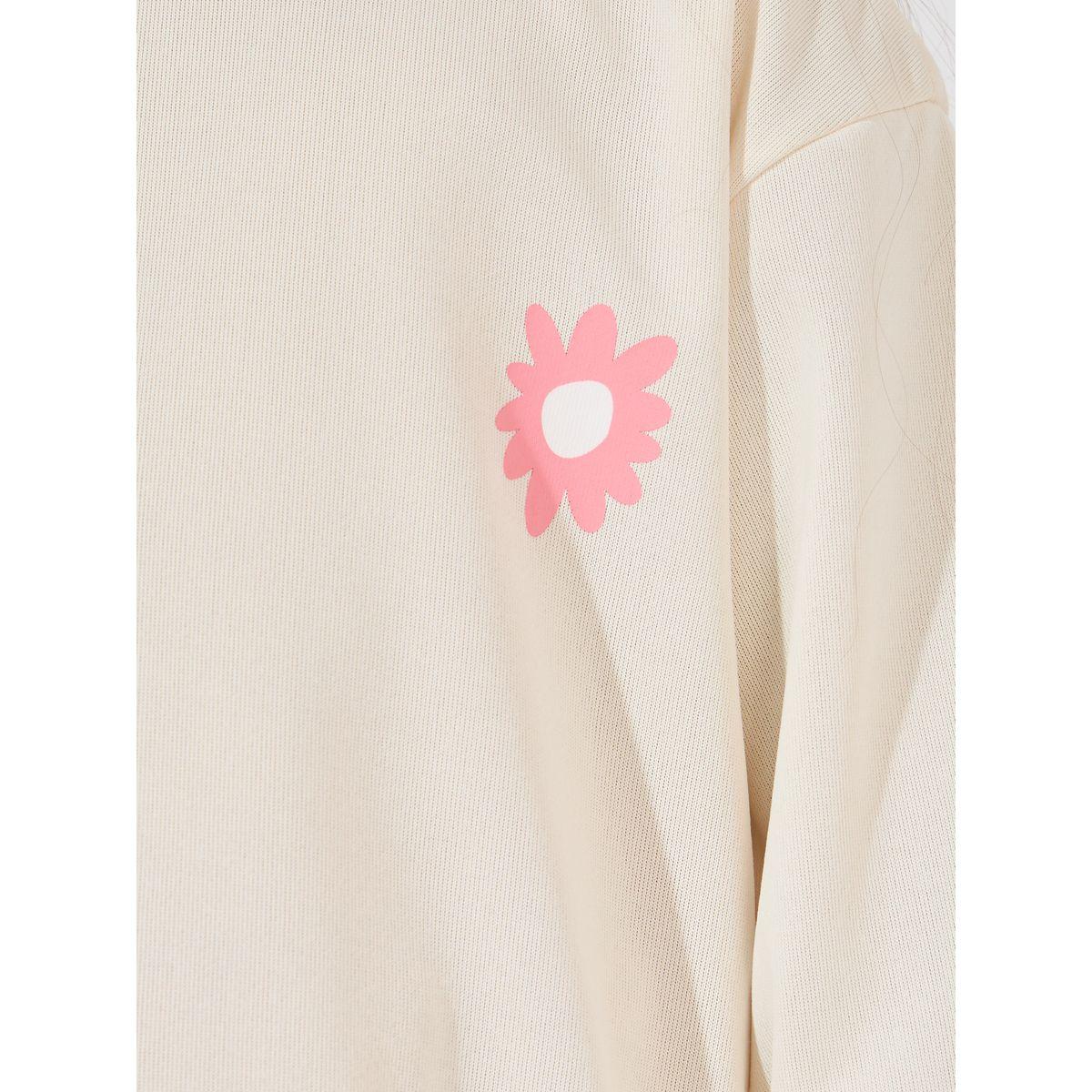 Styli Graphic Print Drop Shoulder Lightweight Sweatshirt-girls-clothing-winterwear-sweatshirts-image-4