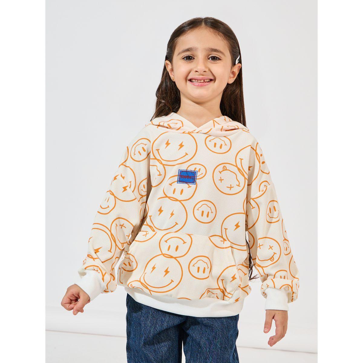Styli All Over Smile Printed Hoodie-girls-clothing-winterwear-sweatshirts-image-1