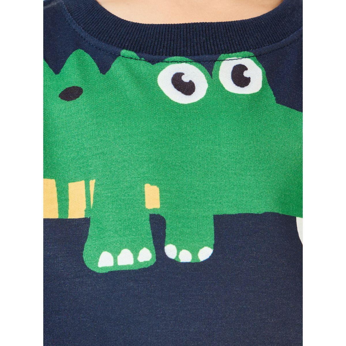 Styli Dinosaur Print Sweatshirt & Joggers Set-boys-clothing-setsandcoords-image-3