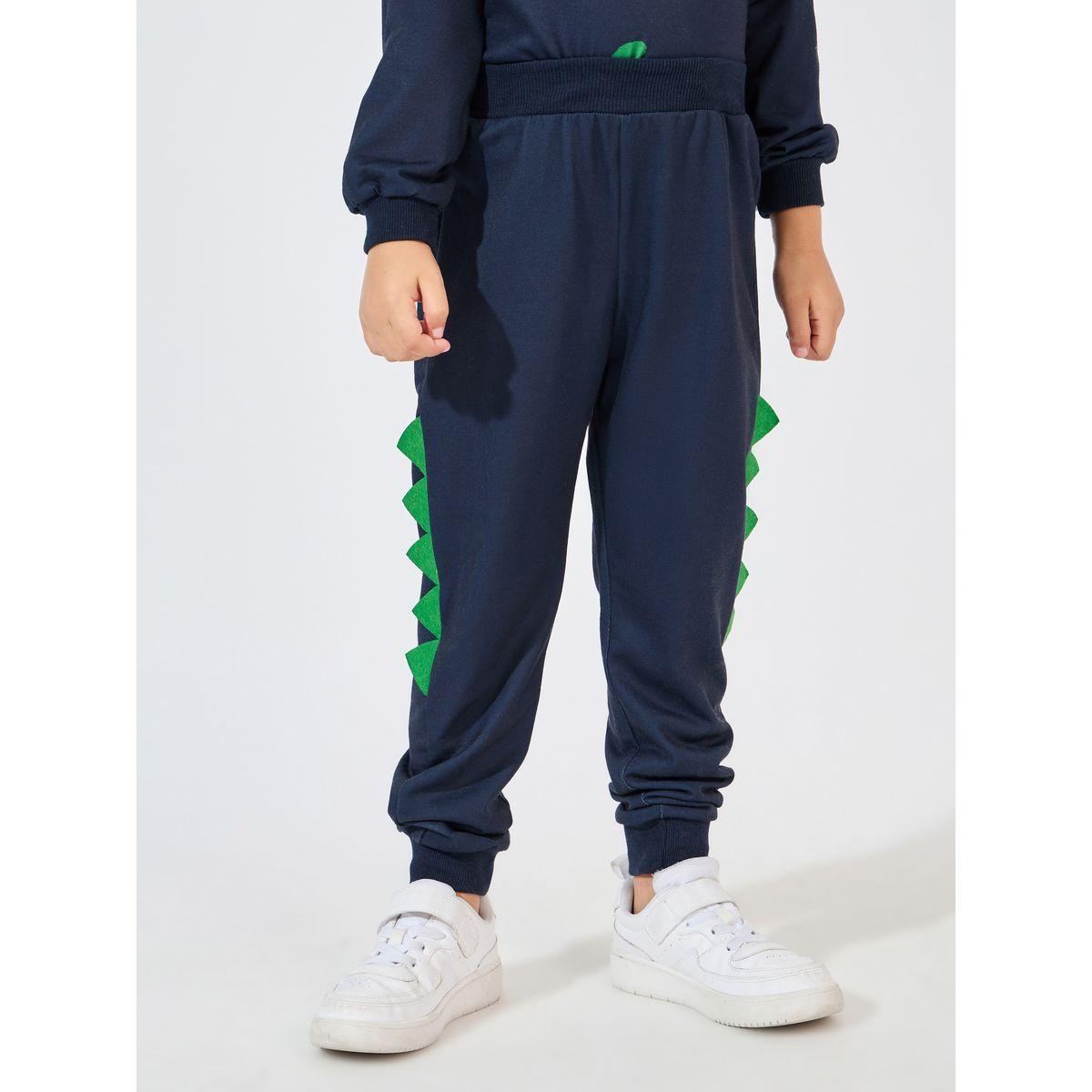 Styli Dinosaur Print Sweatshirt & Joggers Set-boys-clothing-setsandcoords-image-5