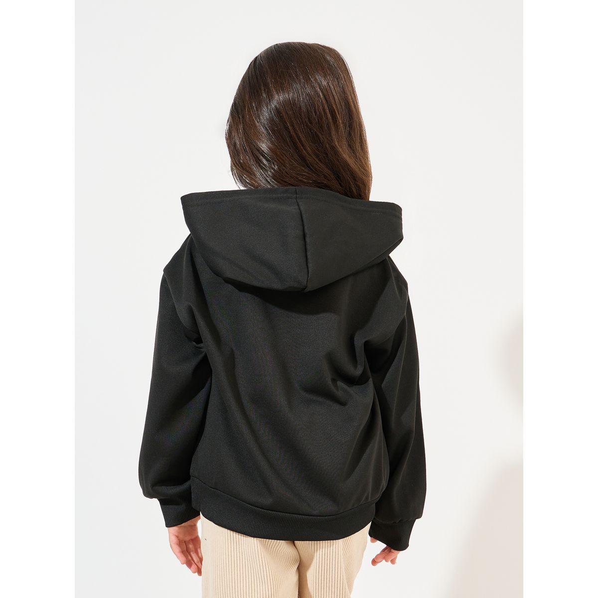 Styli Solid Hoodie with Dropped Shoulder-girls-clothing-winterwear-sweatshirts-image-4