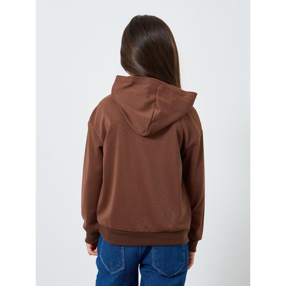 Styli Solid Hoodie with Dropped Shoulder-girls-clothing-winterwear-sweatshirts-image-4