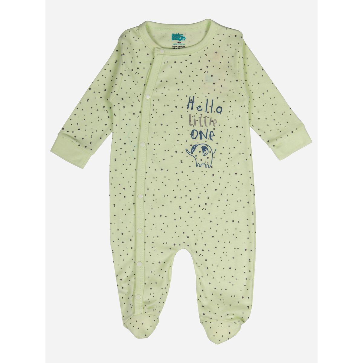 بدلة نوم بطبعات صغيرة واكمام طويلة بيبيز بيسِك × ستايلي-baby-boys-clothing-bodysuits-image-4