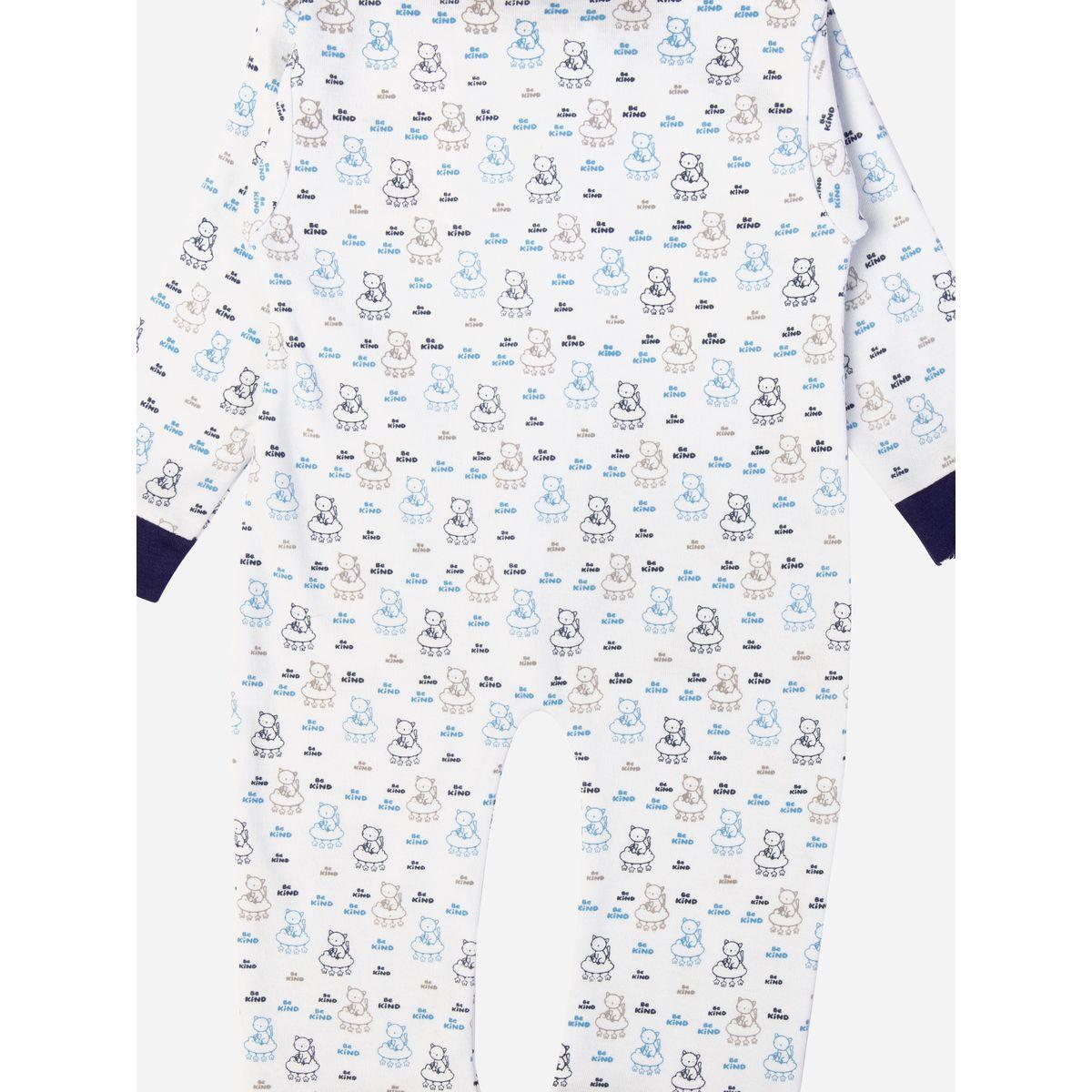 Babies Basic X Styli  All Over Print Long Sleeves Sleepsuit-baby-boys-clothing-bodysuits-image-2