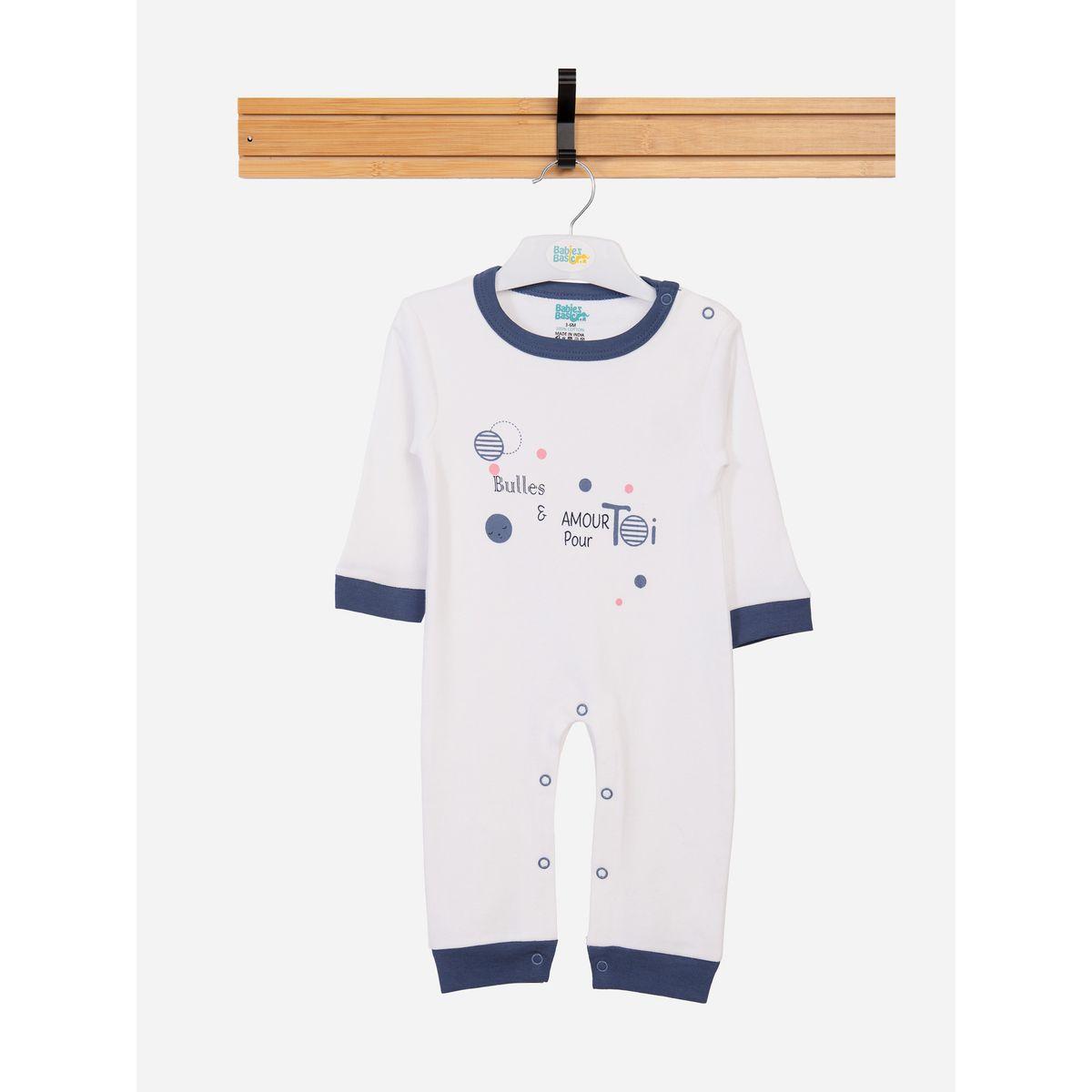 Babies Basic X Styli  Front Graphic Long Sleeves Sleepsuit-baby-boys-clothing-bodysuits-image-1