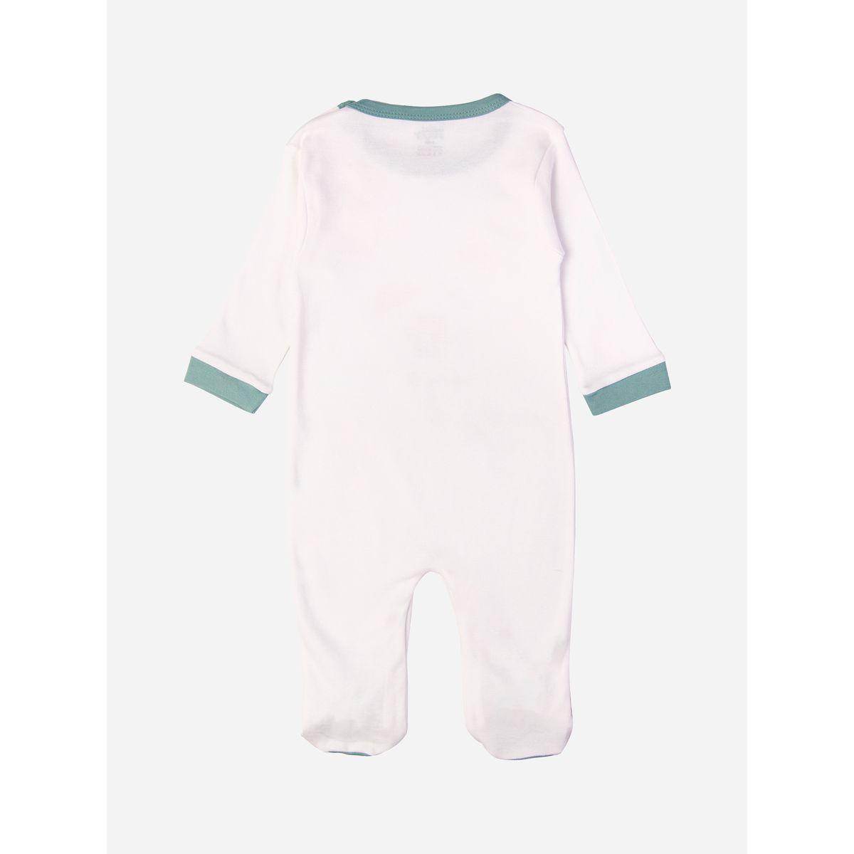 Babies Basic X Styli  Bear Graphic Long Sleeves Sleepsuit-baby-boys-clothing-bodysuits-image-3