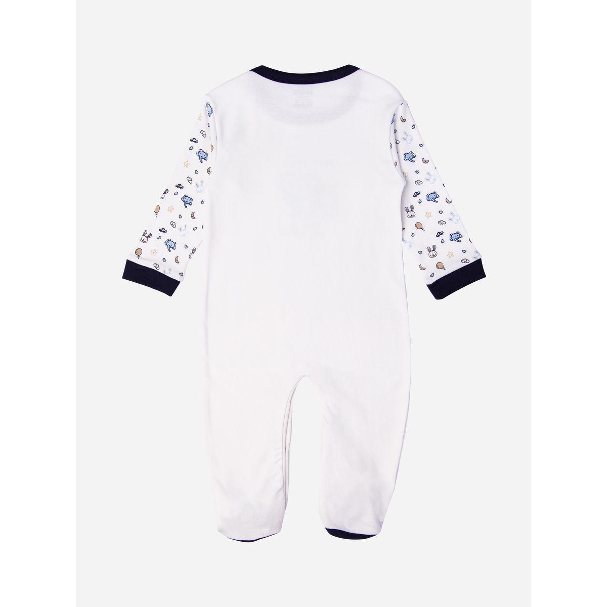 بدلة نوم بطبعة فيل واكمام طويلة بيبيز بيسِك × ستايلي-baby-boys-clothing-bodysuits-image-2