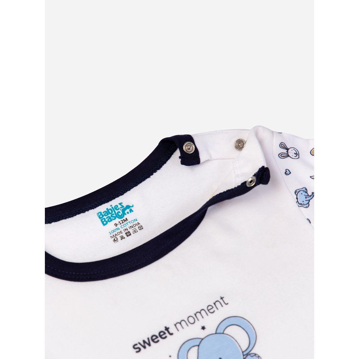بدلة نوم بطبعة فيل واكمام طويلة بيبيز بيسِك × ستايلي-baby-boys-clothing-bodysuits-image-3