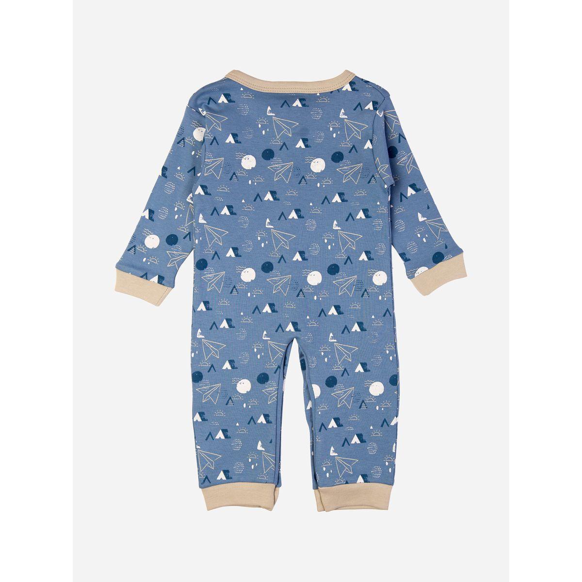 Babies Basic X Styli  All Over Print Long Sleeves Sleepsuit-baby-boys-clothing-bodysuits-image-3