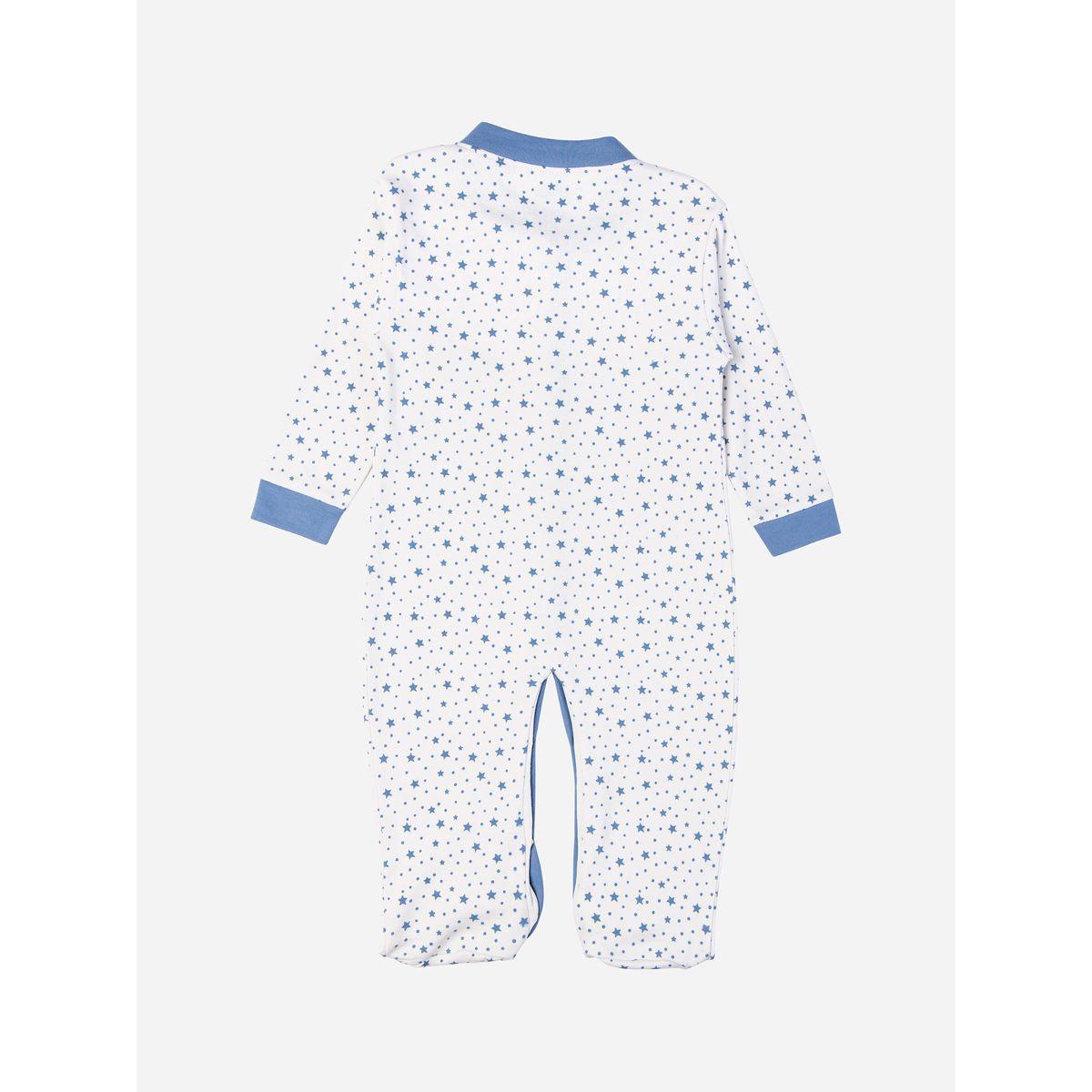 بدلة نوم بطبعة نجوم مع أكمام طويلة بيبيز بيسِك × ستايلي-baby-boys-clothing-bodysuits-image-3