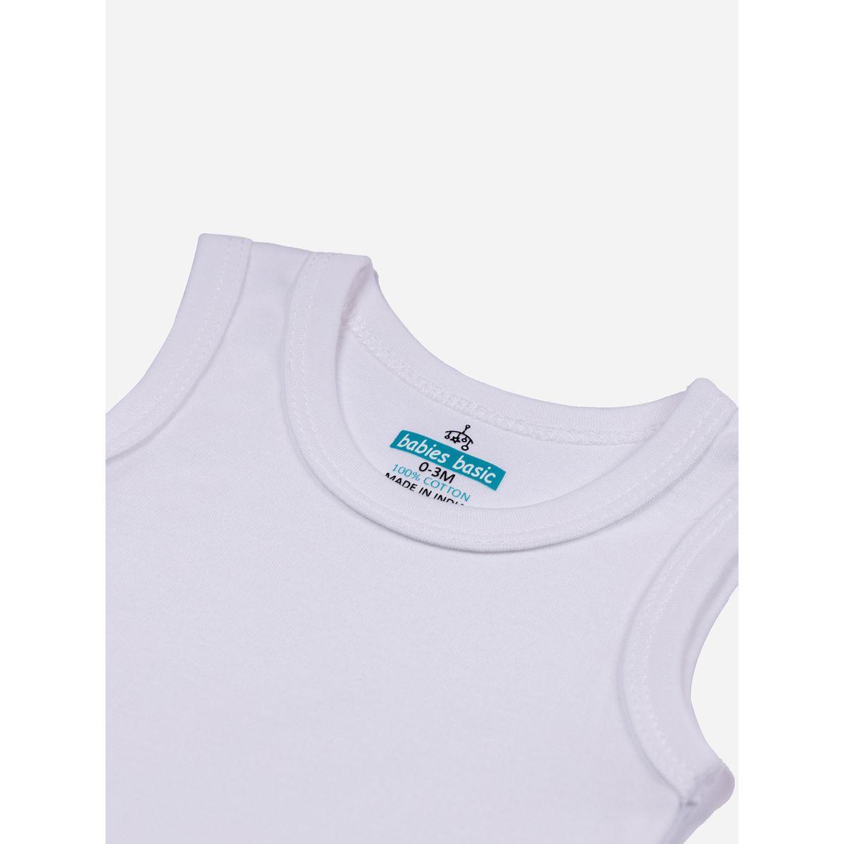 مجموعة من 3 بودي سوت سادة بلا اكمام بيبيز بيسِك × ستايلي-baby-girls-clothing-bodysuits-image-4