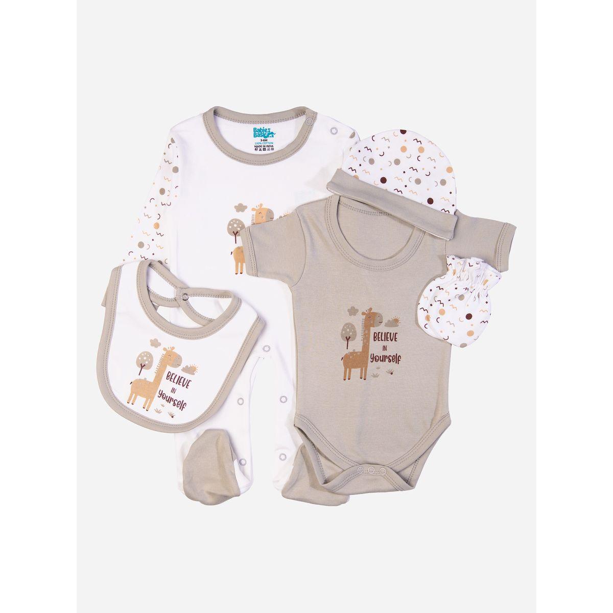 بدلة نوم بطبعات - 5 قطع بيبيز بيسِك × ستايلي-boys-clothing-setsandcoords-image-4