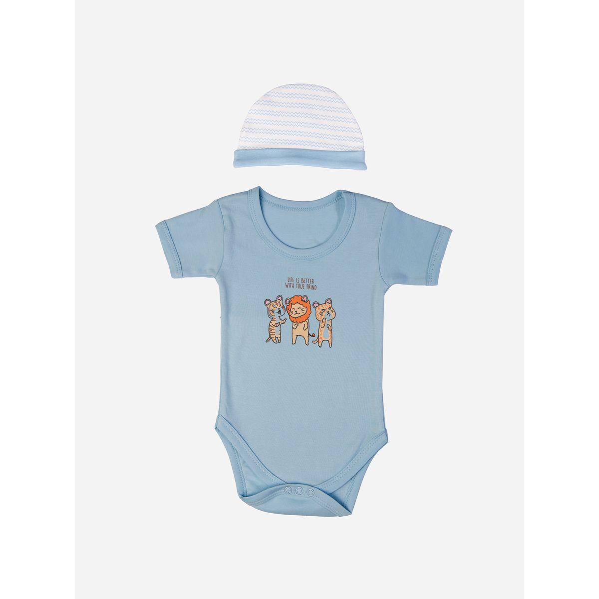 بدلة نوم بطبعات - 5 قطع بيبيز بيسِك × ستايلي-boys-clothing-setsandcoords-image-3