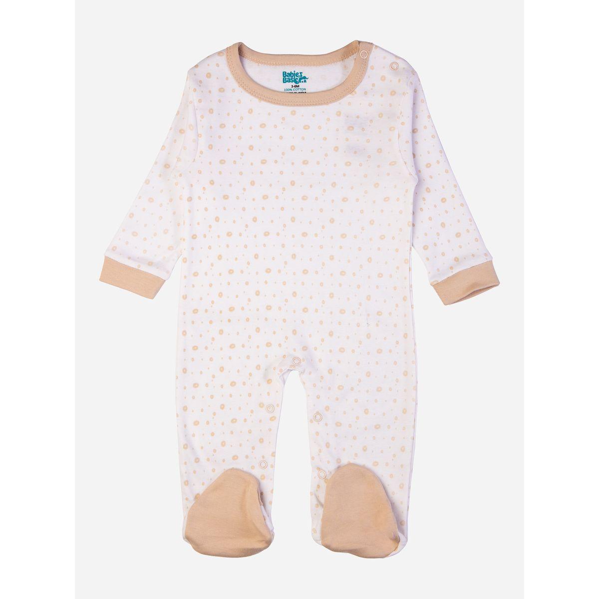 Babies Basic X Styli  Pack of 5 - Printed Bib, Bodysuit, Mittens, Cap & Sleepsuit-boys-clothing-setsandcoords-image-2