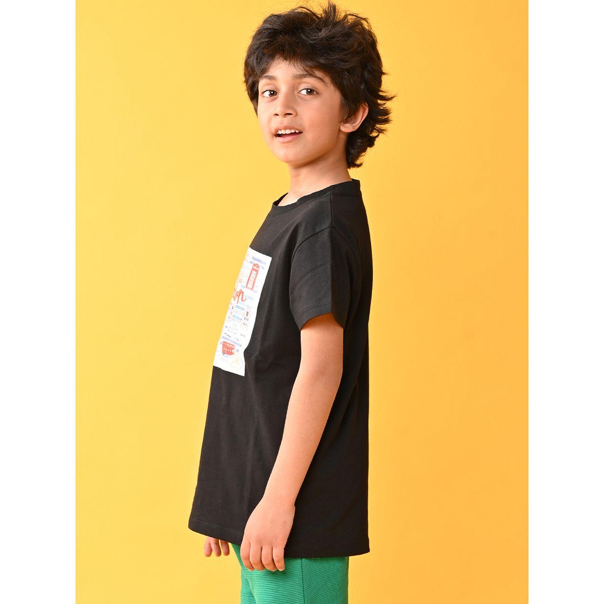 Anthrilo X Styli  London Graphic Print T-Shirt-boys-clothing-tshirtsandpolos-image-2
