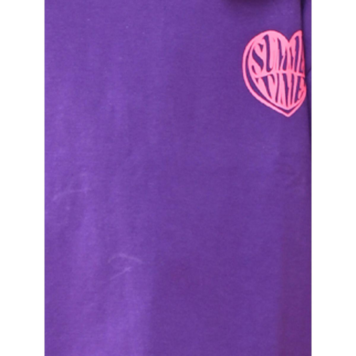 Anthrilo X Styli  Mini Heart Print Round Neck T-Shirt-girls-clothing-tshirts-image-4