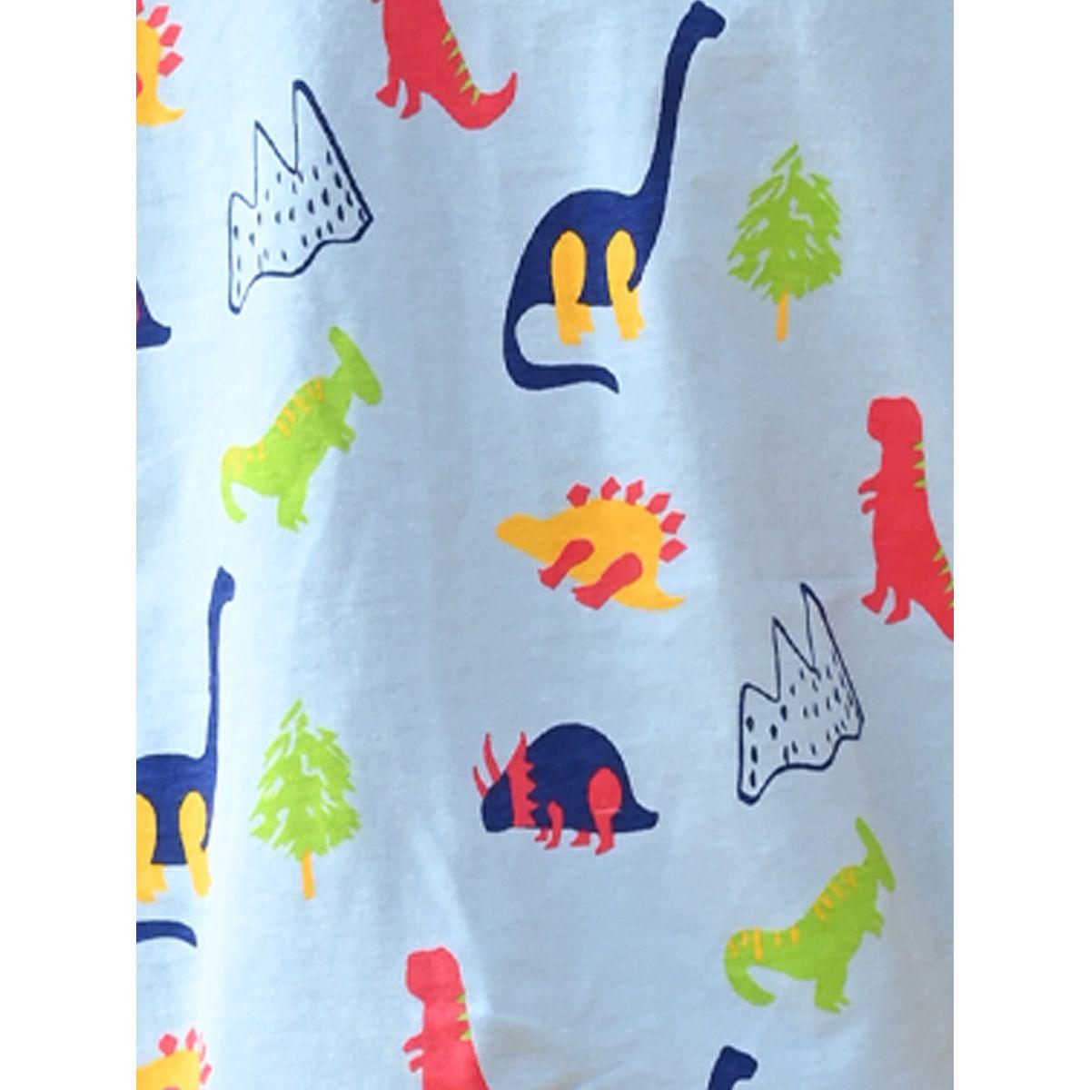 مجموعة من شورت مع تيشيرت بطبعة ديناصور أنثريلو × ستايلي-boys-clothing-nightwear-image-4