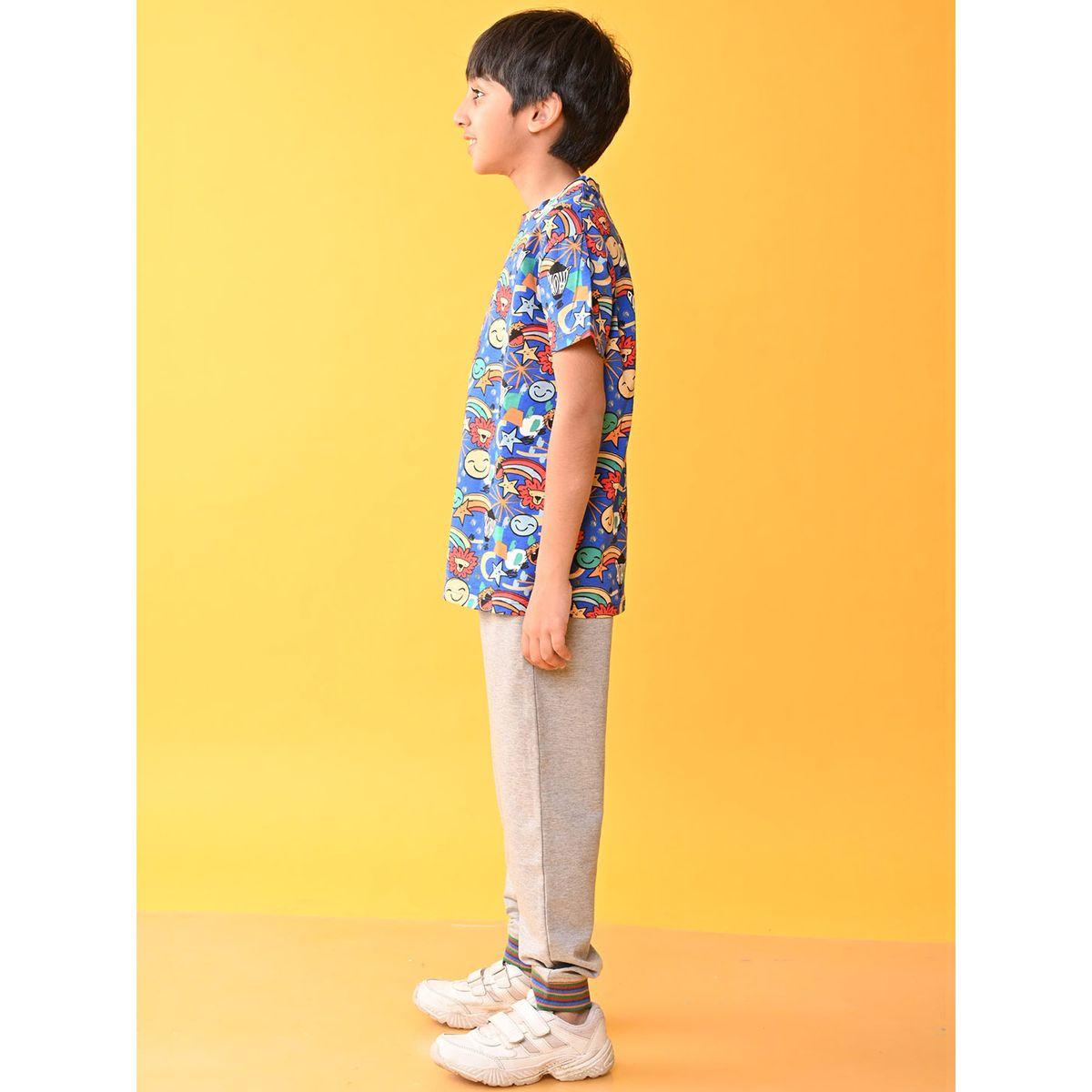 مجموعة من جوغر مع تيشيرت مطبع بالكامل أنثريلو × ستايلي-boys-clothing-setsandcoords-image-3