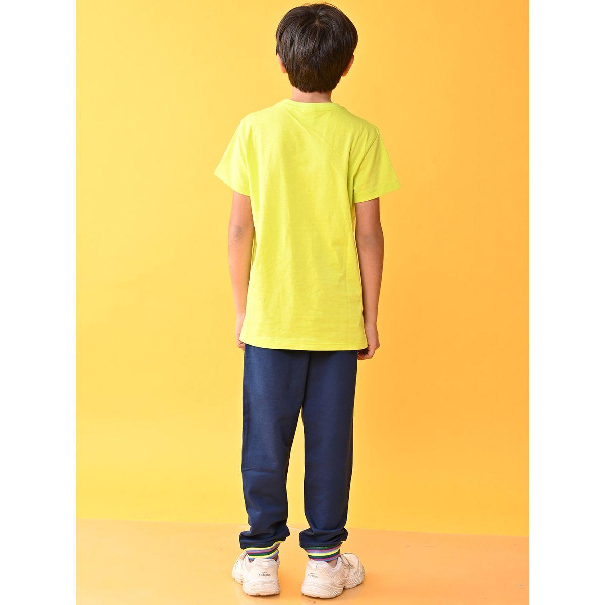 Anthrilo X Styli  Zebra Print T-Shirt & Joggers Set-boys-clothing-setsandcoords-image-2