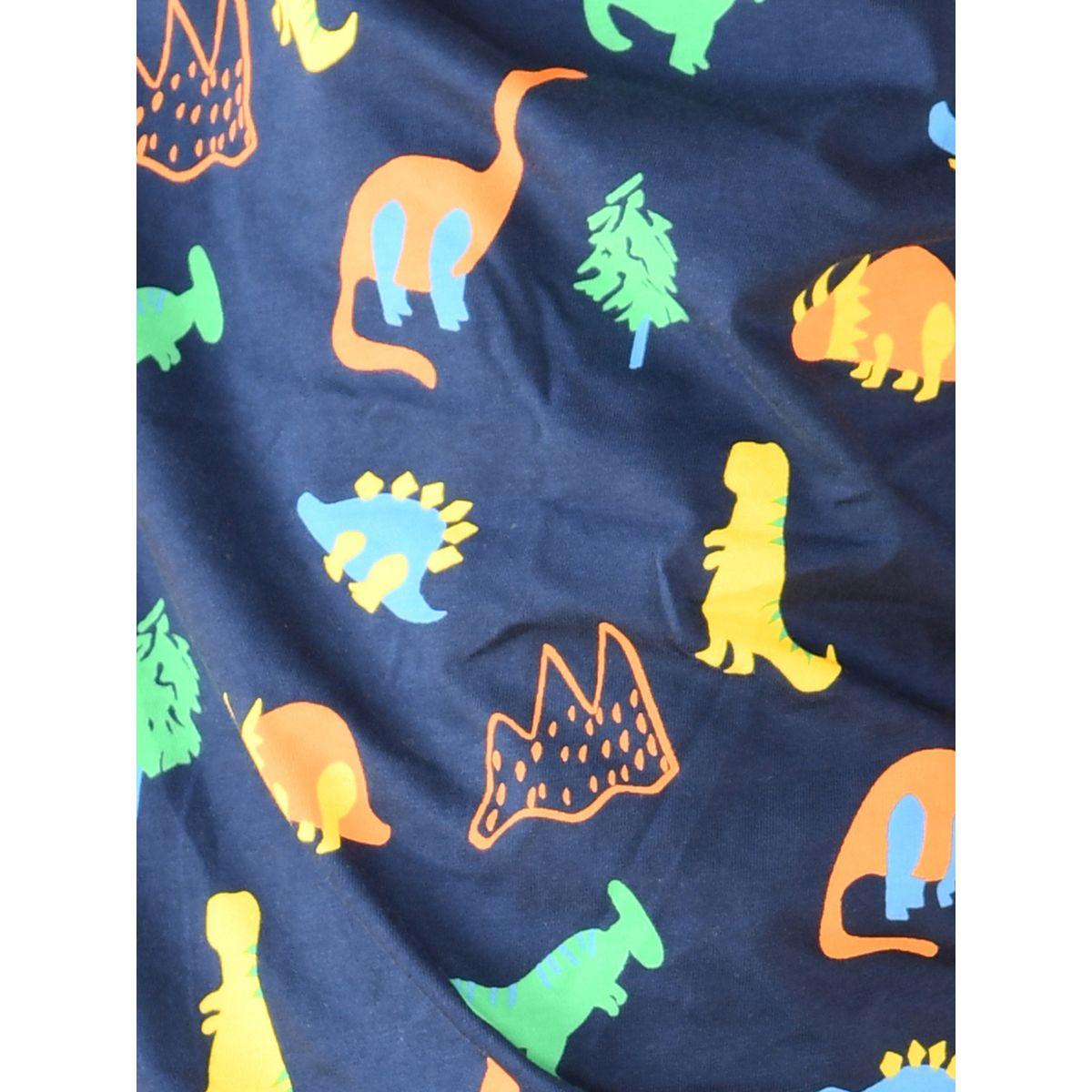 طقم من بنطال بيجاما مع تيشيرت بطبعة ديناصور أنثريلو × ستايلي-boys-clothing-nightwear-image-3