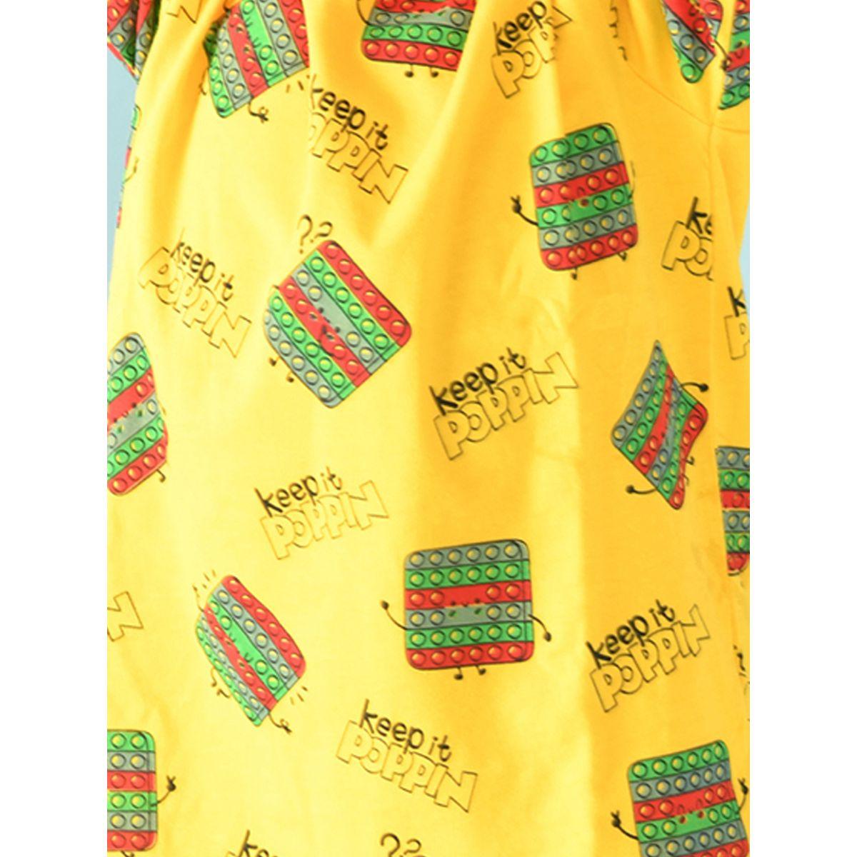 Anthrilo X Styli  Pop It Graphic Print Top & Pyjama Set-boys-clothing-nightwear-image-2