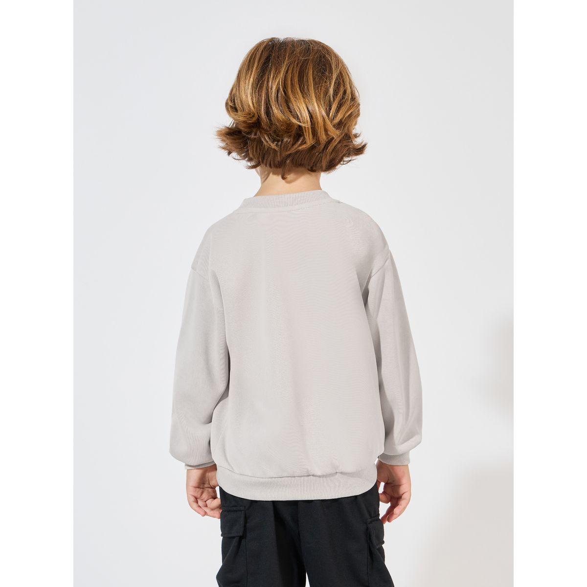 Styli Slogan Printed Dropped Shoulder Sweatshirt-boys-clothing-winterwear-sweatshirts-image-4