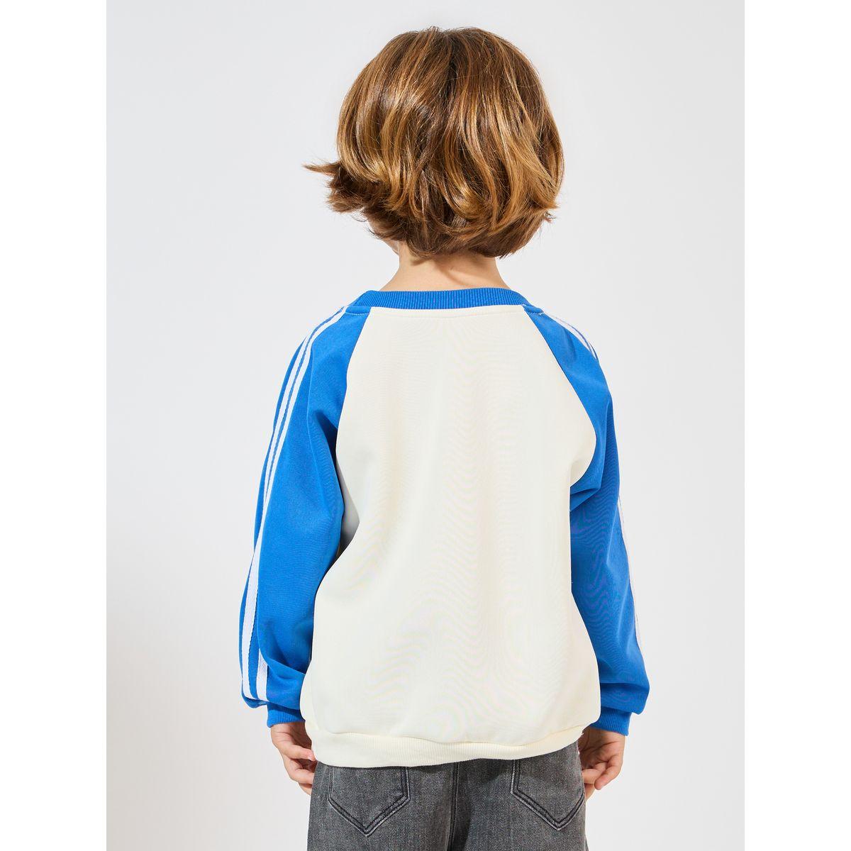 Styli Contrast Striped Printed Sweatshirt-boys-clothing-sweatshirts-image-4