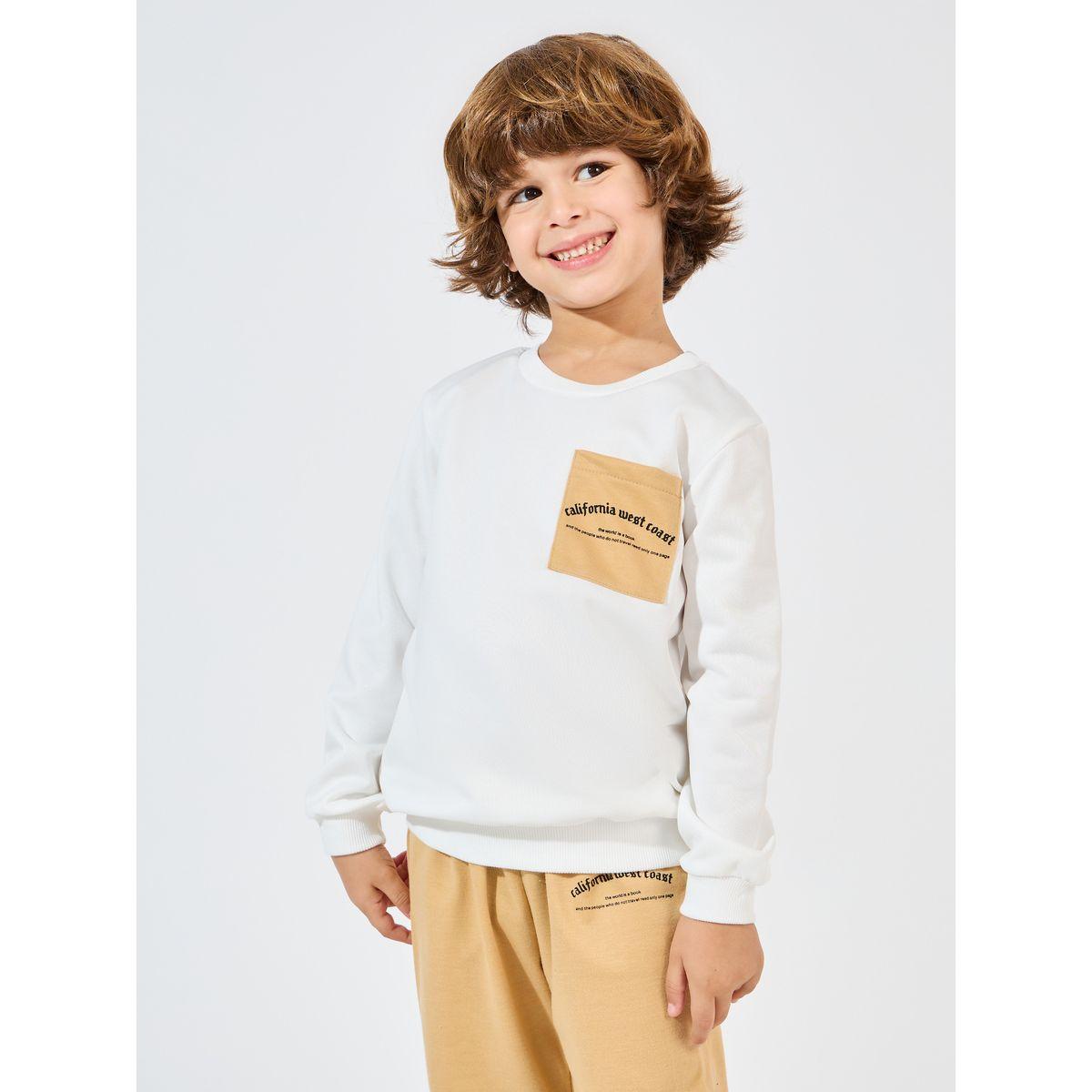 Styli Printed Pocket Front Sweatshirt & Joggers Set-boys-clothing-setsandcoords-image-2
