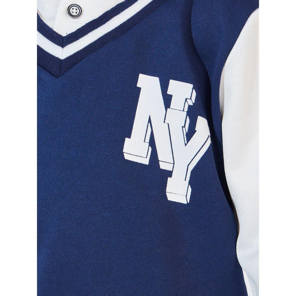 مجموعة من جوغر مع سويت شيرت بطبعة كتابة-boys-clothing-setsandcoords-image-3