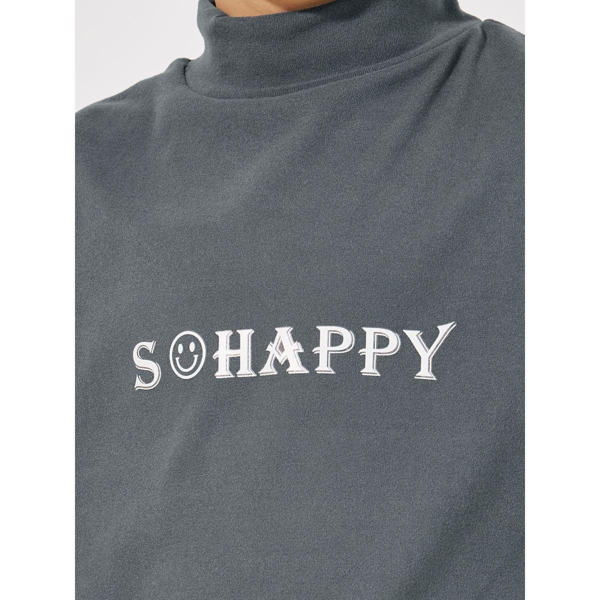 Styli Slogan Print Mock Neck T-Shirt-boys-clothing-tshirtsandpolos-image-4