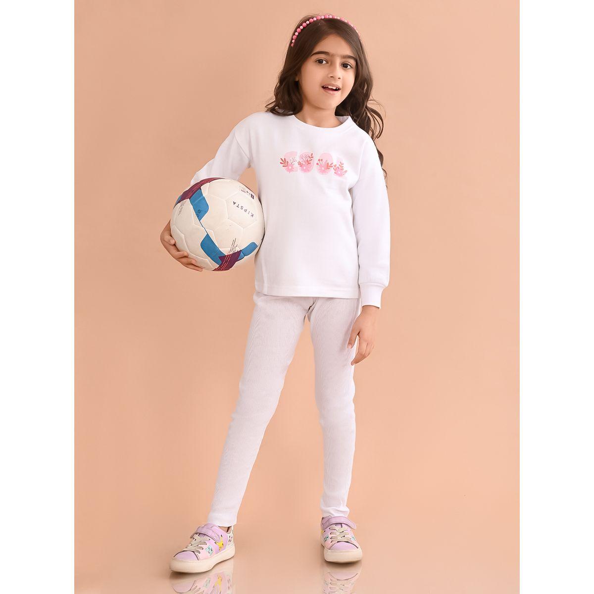 LilPicks X Styli  Floral Print Sweatshirt & Leggings Set-girls-clothing-setsandcoords-image-4