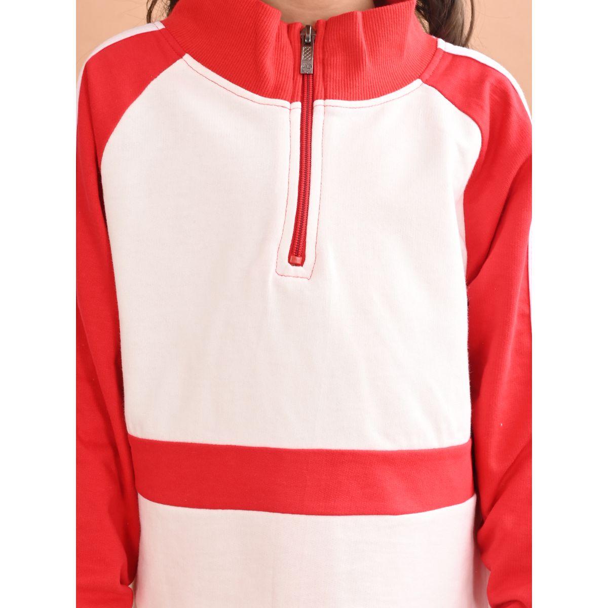 LilPicks X Styli  Color Block Sweatshirt & Joggers Set-girls-clothing-setsandcoords-image-5