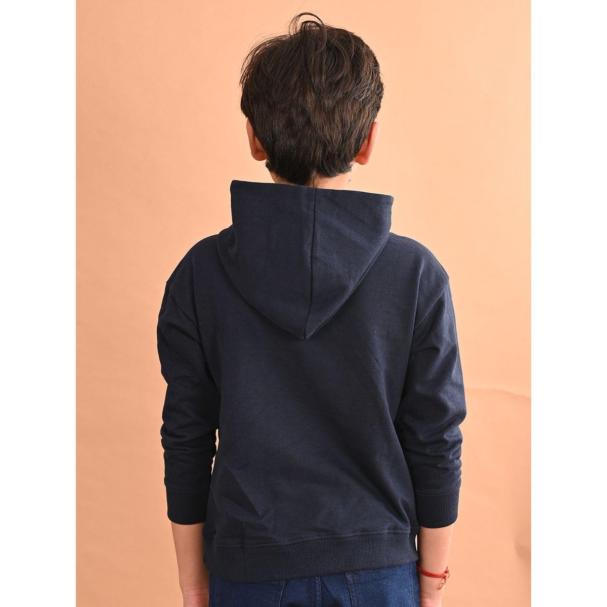 هودي مطع بطبعة جرافيك مع قصة عادية ليل بيكس × ستايلي-baby-boys-clothing-sweatshirts-image-3