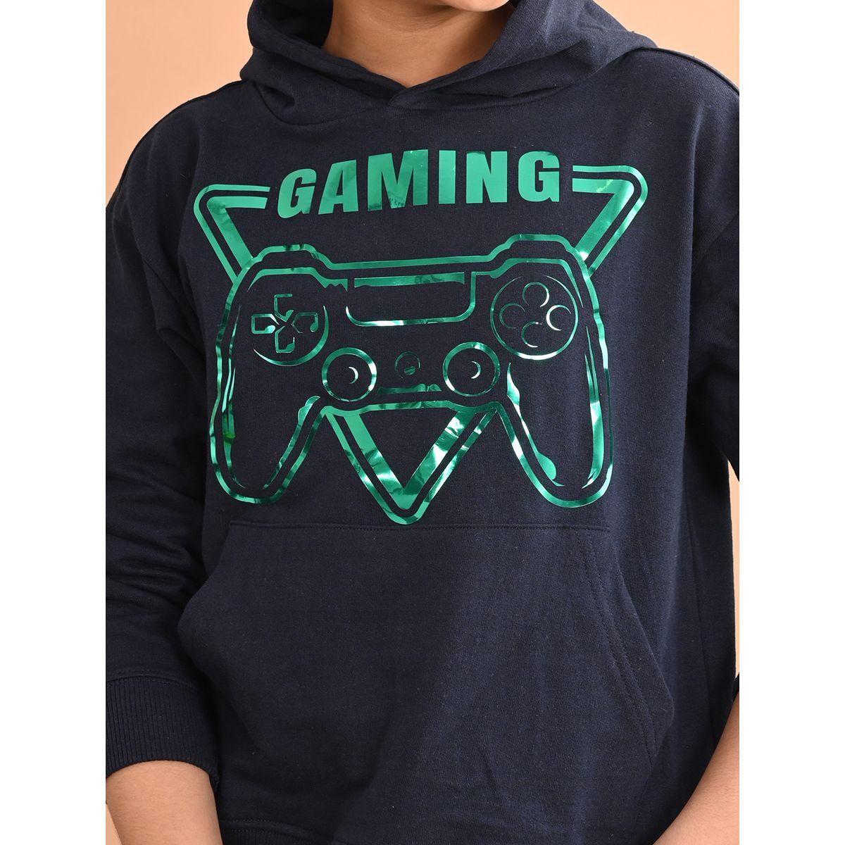 هودي مطع بطبعة جرافيك مع قصة عادية ليل بيكس × ستايلي-baby-boys-clothing-sweatshirts-image-4