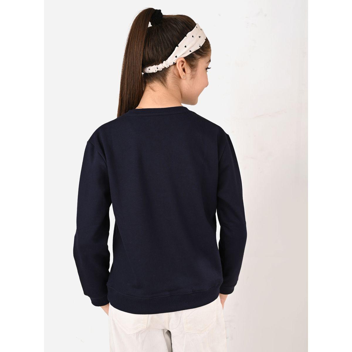 LilPicks X Styli  Heart Patch Design Sweatshirt-baby-girls-clothing-sweatshirts-image-3