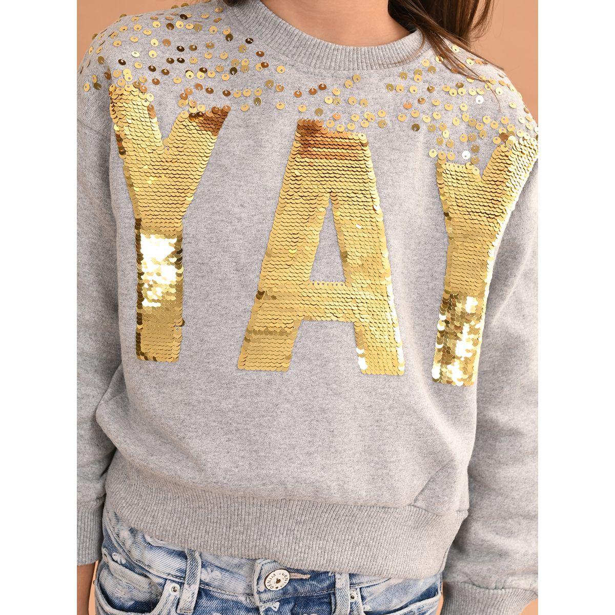 LilPicks X Styli  Sequined Drop Shoulder Sweatshirt-baby-girls-clothing-sweatshirts-image-5