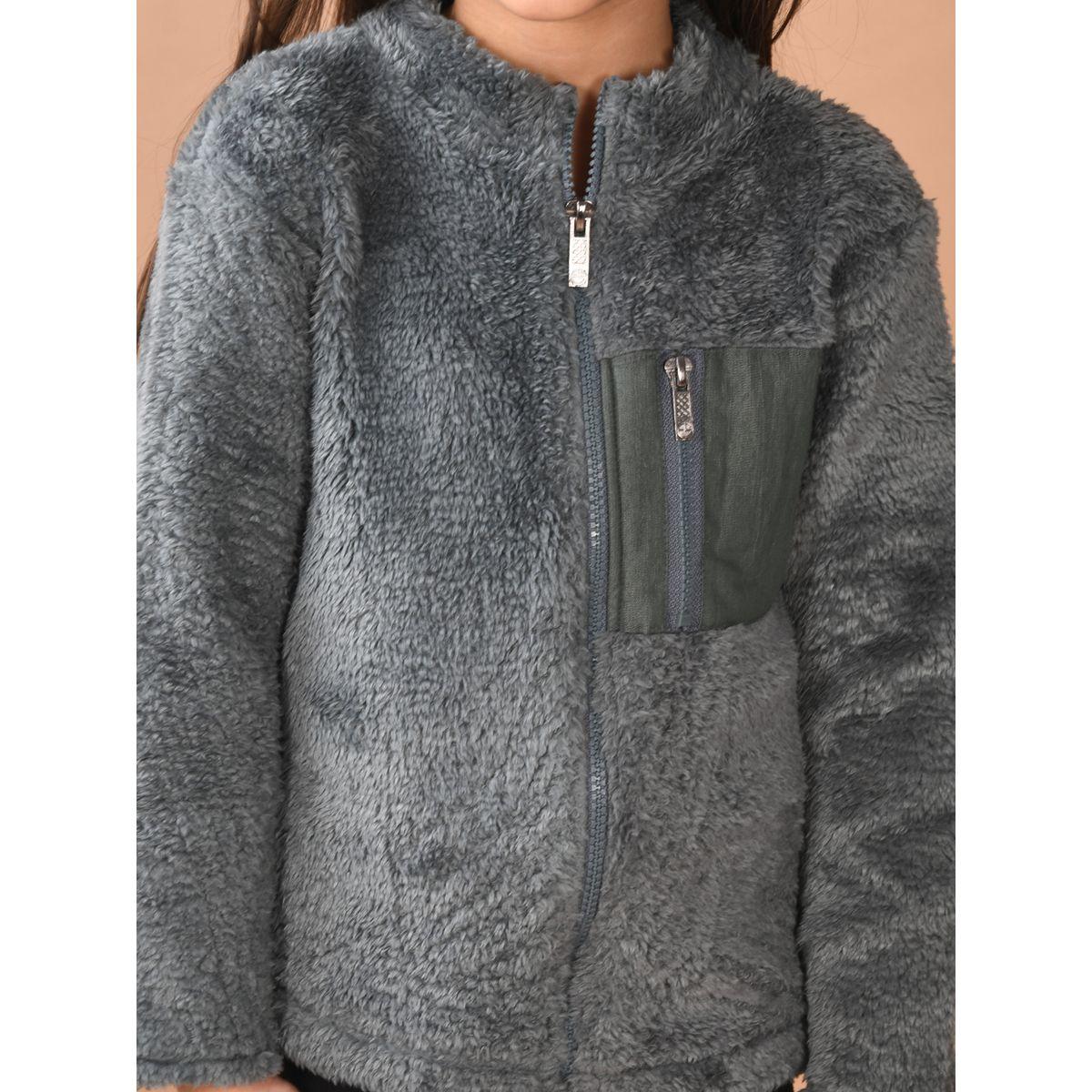 سويت شيرت فليس بسحَّاب غلق ليل بيكس × ستايلي-baby-girls-clothing-sweatshirts-image-5