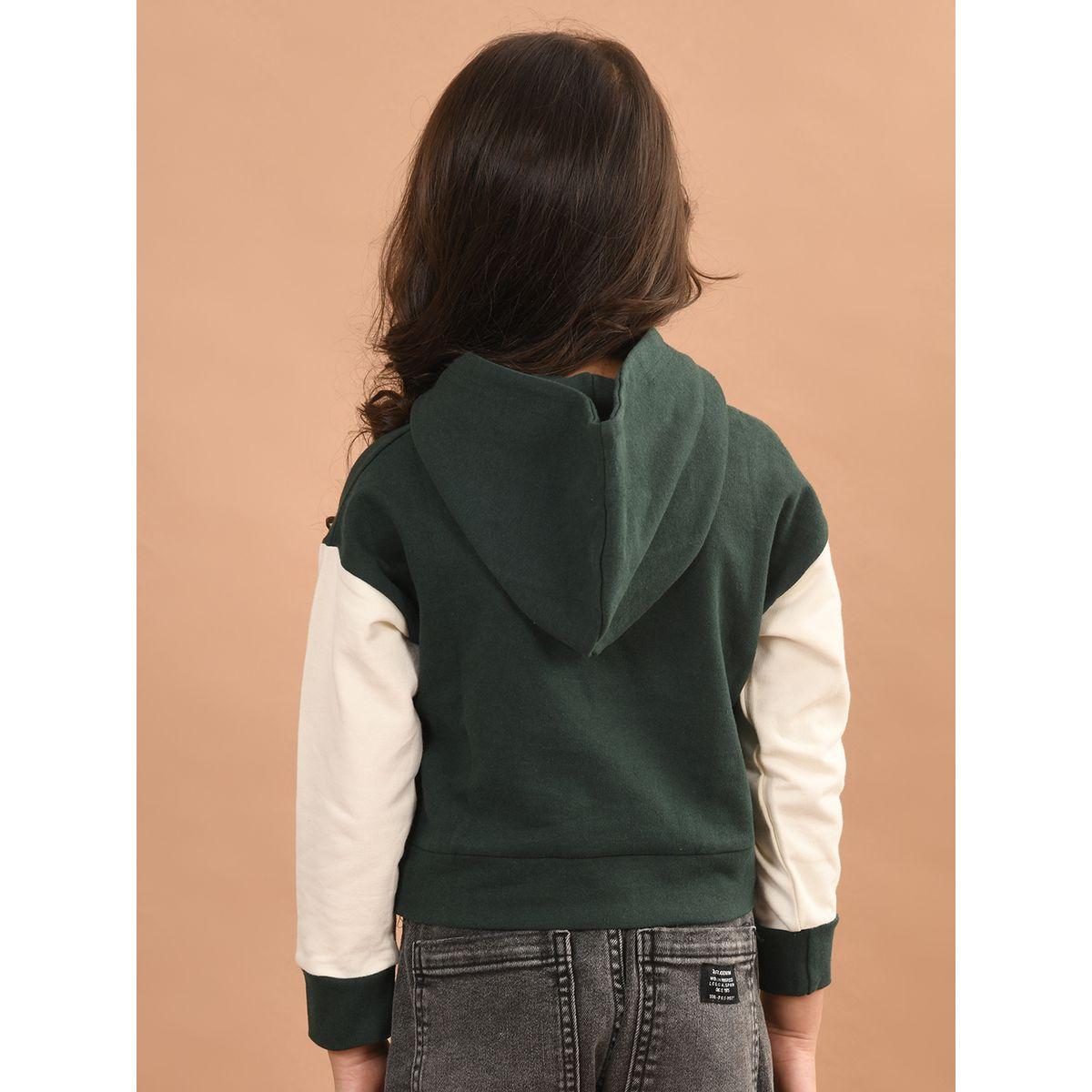 هودي بطبعة جرافيك مع أكمام بتفاصيل مُتباينة ليل بيكس × ستايلي-girls-clothing-winterwear-sweatshirts-image-5