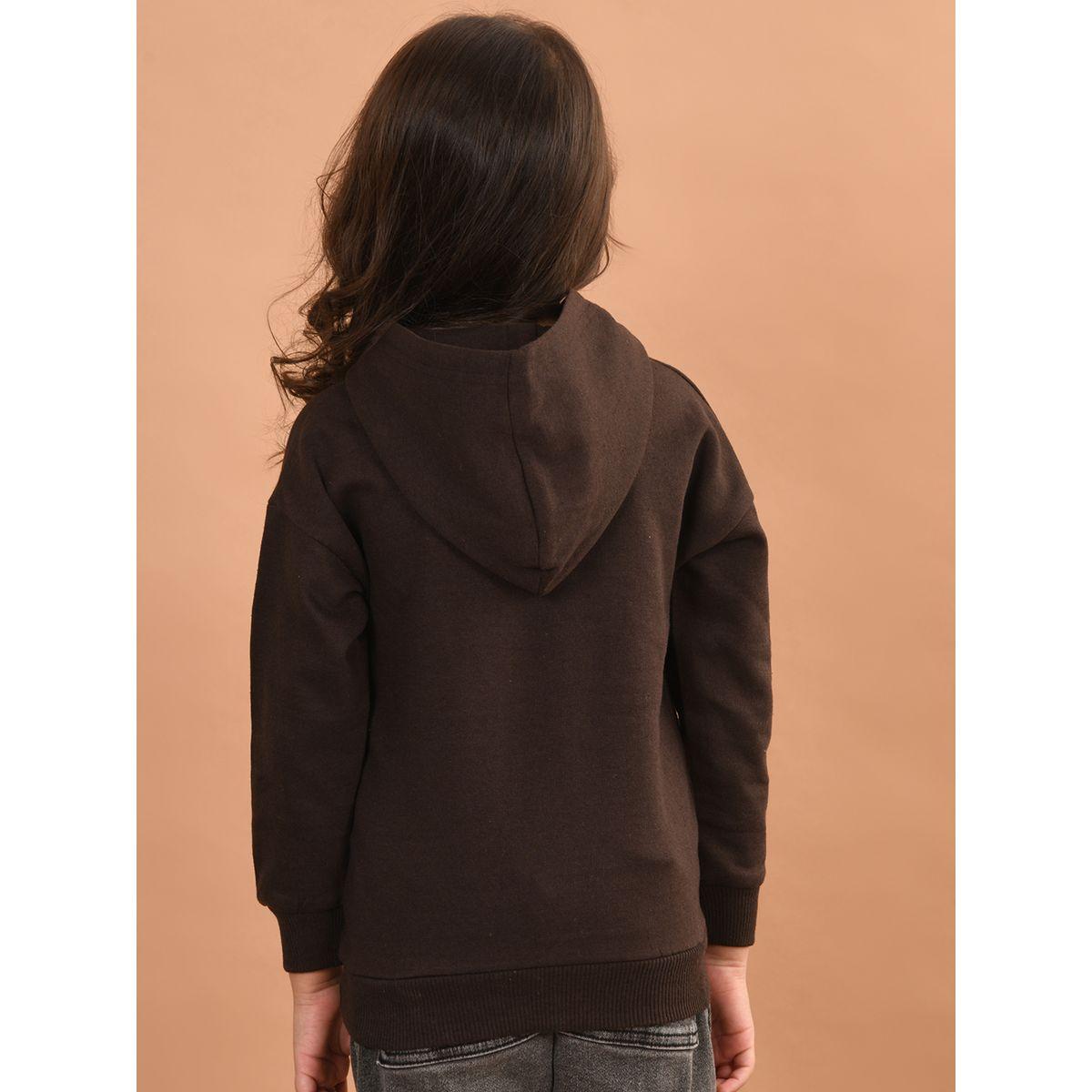 هودي مطبع بطبعة جرافيك مع قصة عادية ليل بيكس × ستايلي-baby-girls-clothing-sweatshirts-image-4