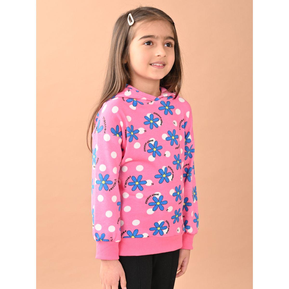 LilPicks X Styli  Floral Print Regular Fit Hoodie-girls-clothing-winterwear-sweatshirts-image-3