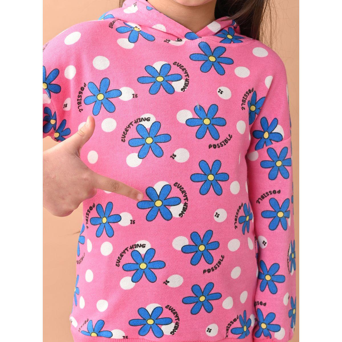 LilPicks X Styli  Floral Print Regular Fit Hoodie-girls-clothing-winterwear-sweatshirts-image-5