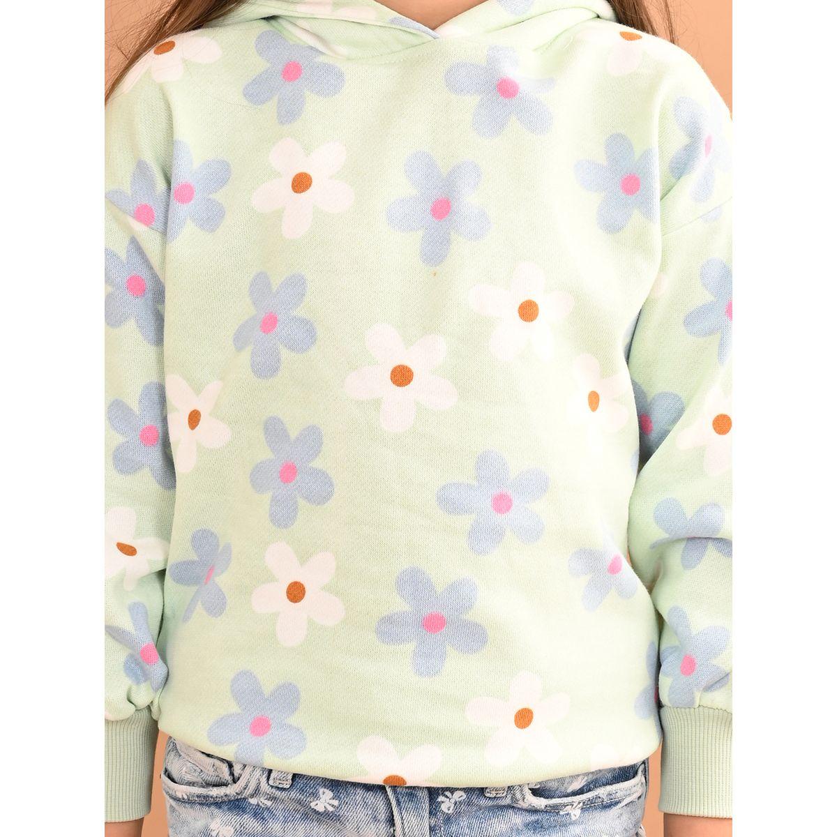 LilPicks X Styli  Floral Print Regular Fit Hoodie-baby-girls-clothing-sweatshirts-image-2