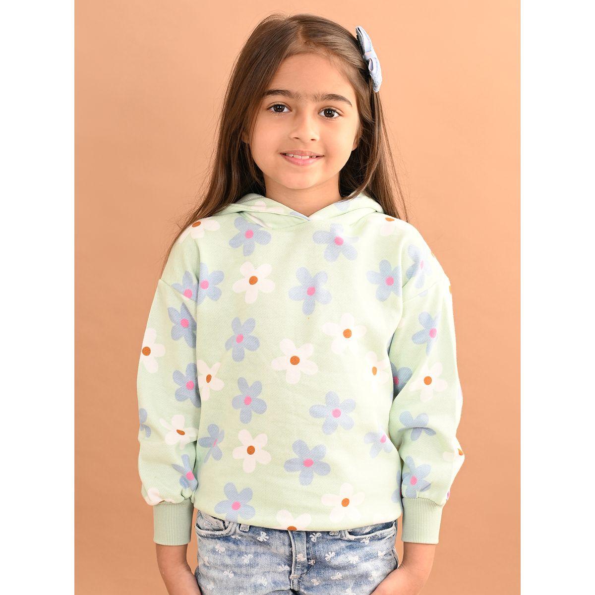 LilPicks X Styli  Floral Print Regular Fit Hoodie-baby-girls-clothing-sweatshirts-image-3