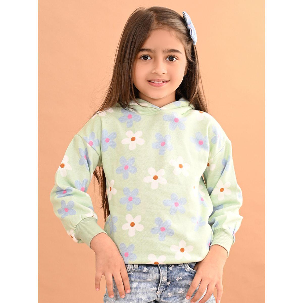 LilPicks X Styli  Floral Print Regular Fit Hoodie-baby-girls-clothing-sweatshirts-image-6
