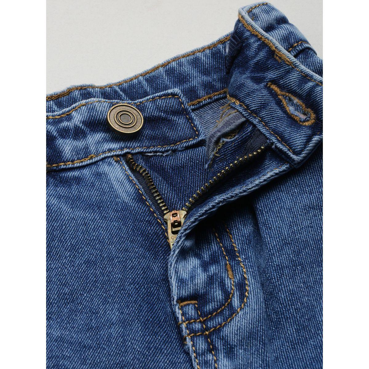 LilPicks X Styli  Solid Jeans with Pockets-girls-clothing-bottoms-jeansandjeggings-image-3